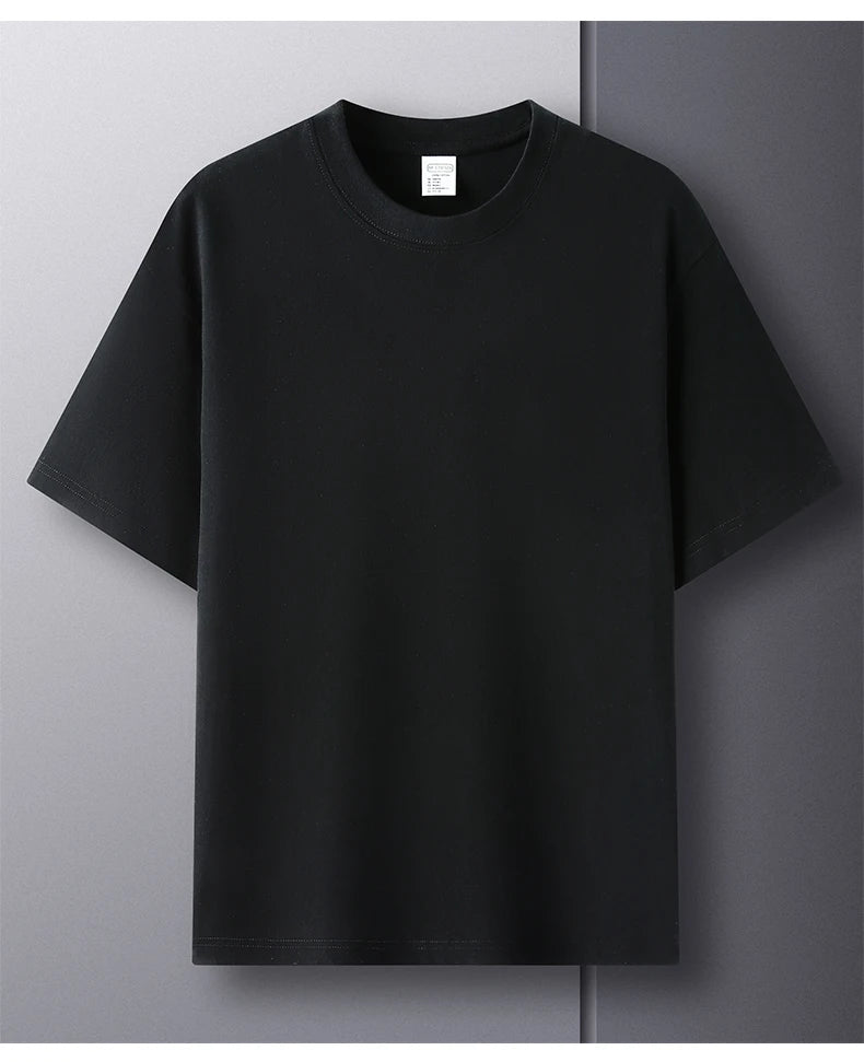 Cool men's t-shirt for hot summer weather, made of cotton