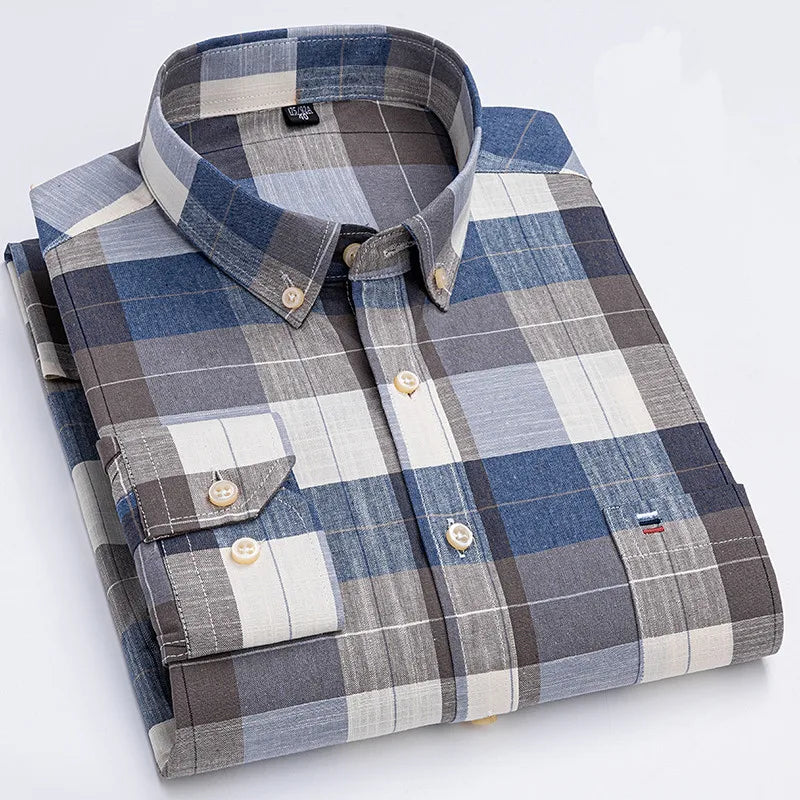 Men's Super Cotton Shirt Add Several Levels to Your Look